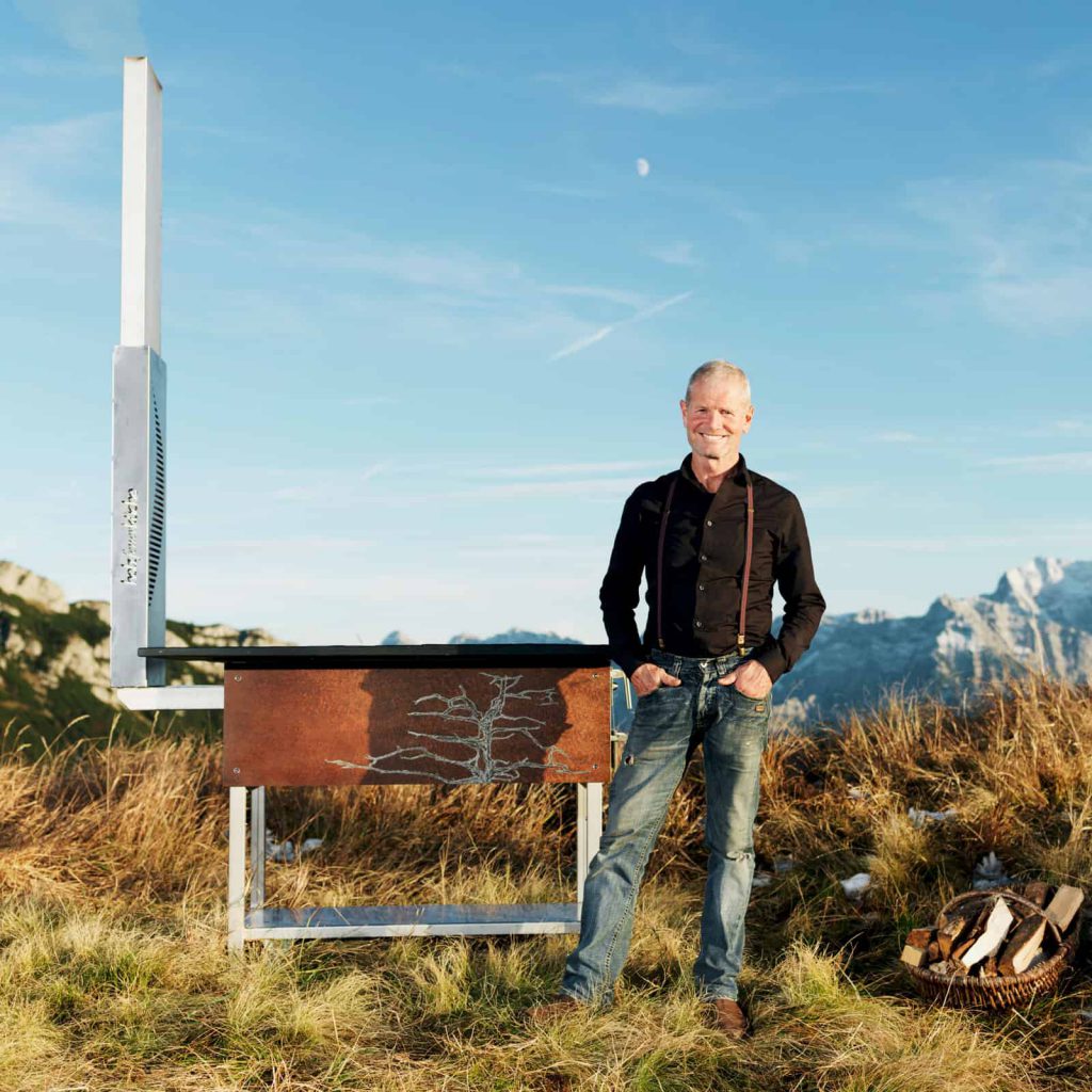 Holzfeuerküche - die holzbefeuerte, mobile outdoor Küche